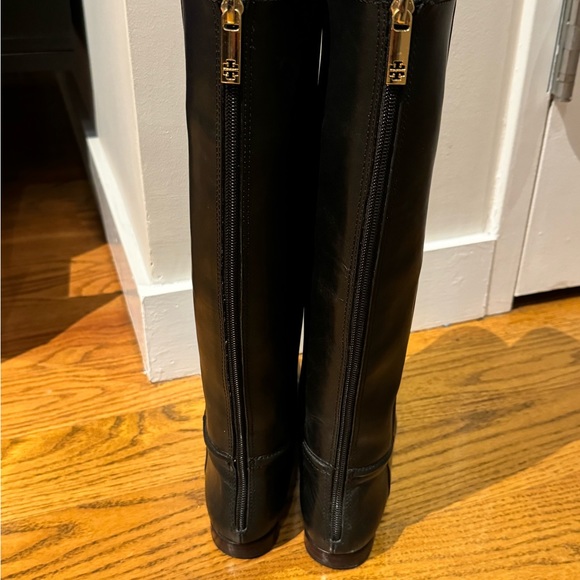 Tory Burch Black Irene 5444 Riding Boots, Size 6.5 - Picture 2 of 7